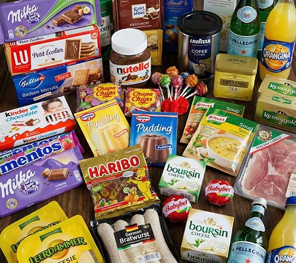 Продукты из Европы в Украине