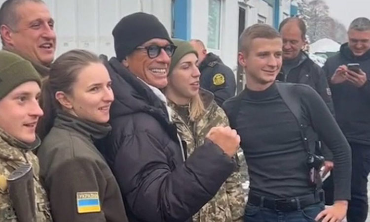Визит Жан-Клода Ван Дамма в Украину во время войны Визит Жан-Клода Ван Дамма в Украину во время войны